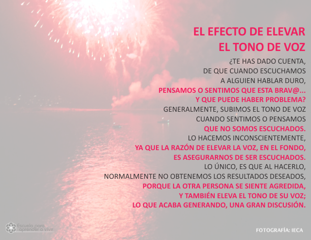 El efecto de elevar el tono de voz Septiembre 14 de 2009